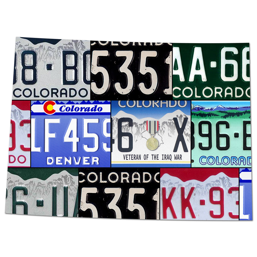 License plate decor  License plate decor, Plate decor, Plates on wall